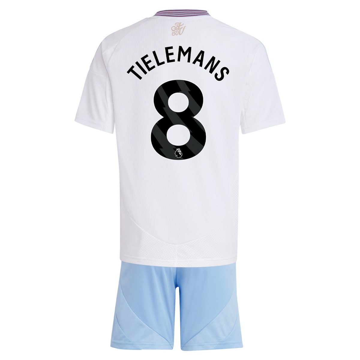aston villa adidas away mini kit 2024-25 with tielemans 8 printing Collection | Official Aston Villa Shirts