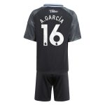 aston villa adidas away mini kit 2025-26 with a.garcía 16 printing Collection | Official Aston Villa Shirts