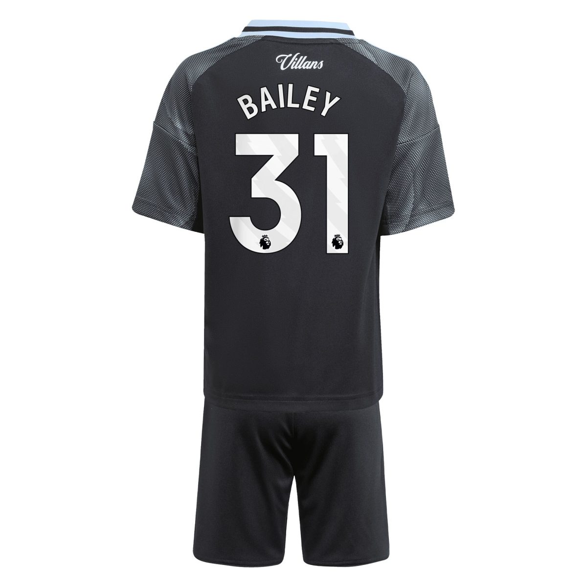 aston villa adidas away mini kit 2025-26 with bailey 31 printing Collection | Official Aston Villa Shirts
