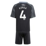 aston villa adidas away mini kit 2025-26 with konsa 4 printing Collection | Official Aston Villa Shirts