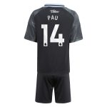 aston villa adidas away mini kit 2025-26 with pau 14 printing Collection | Official Aston Villa Shirts