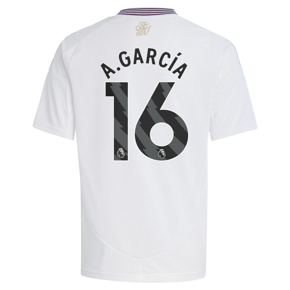 aston villa adidas away shirt 2024-25 – kids with a.garcía 16 printing Collection | Official Aston Villa Shirts