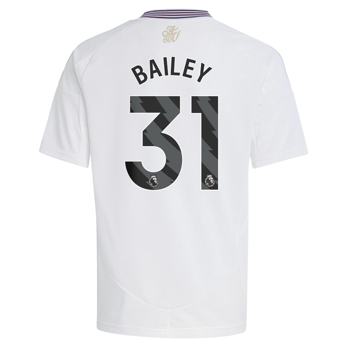 aston villa adidas away shirt 2024-25 – kids with bailey 31 printing Collection | Official Aston Villa Shirts