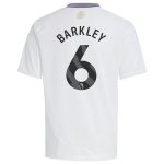 aston villa adidas away shirt 2024-25 – kids with barkley 6 printing Collection | Official Aston Villa Shirts