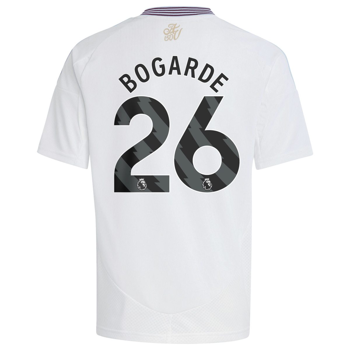 aston villa adidas away shirt 2024-25 – kids with bogarde 26 printing Collection | Official Aston Villa Shirts
