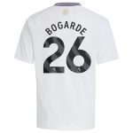 aston villa adidas away shirt 2024-25 – kids with bogarde 26 printing Collection | Official Aston Villa Shirts