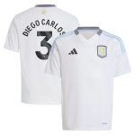 aston villa adidas away shirt 2024-25 – kids with diego carlos 3 printing Collection | Official Aston Villa Shirts