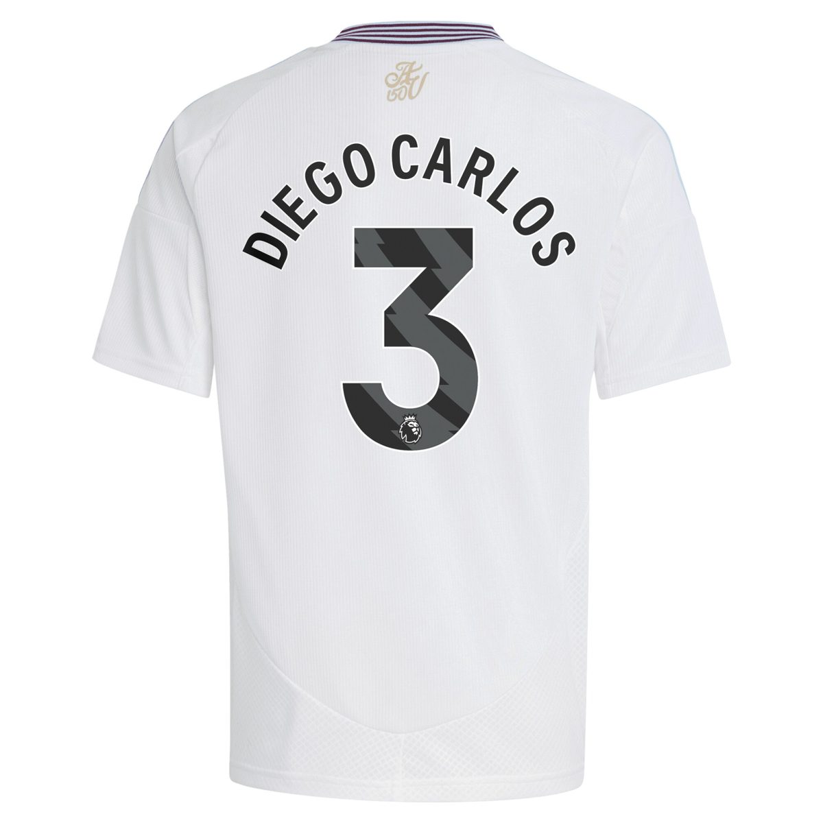 aston villa adidas away shirt 2024-25 – kids with diego carlos 3 printing Collection | Official Aston Villa Shirts