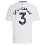 aston villa adidas away shirt 2024-25 – kids with diego carlos 3 printing Collection | Official Aston Villa Shirts