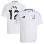 aston villa adidas away shirt 2024-25 – kids with digne 12 printing Collection | Official Aston Villa Shirts