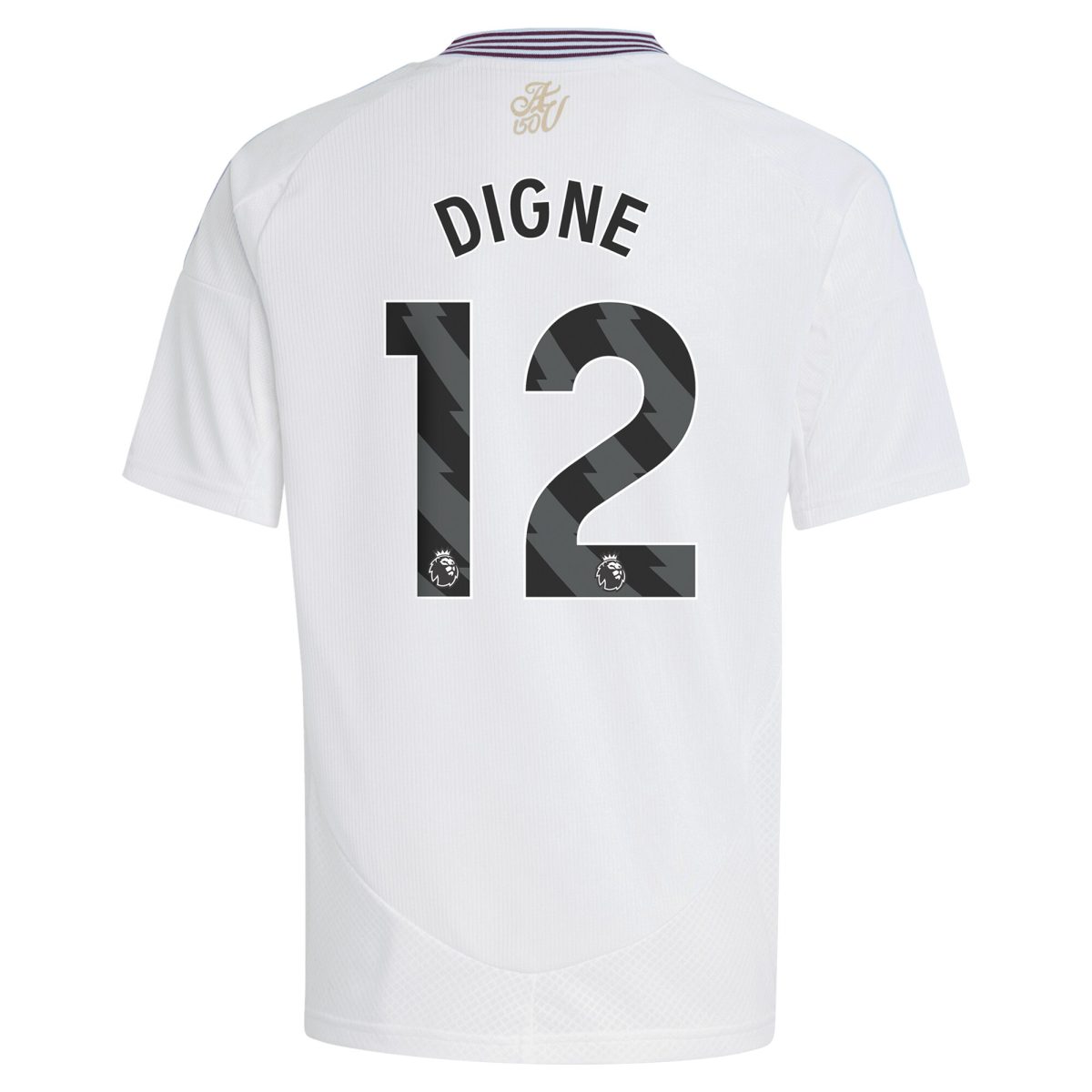 aston villa adidas away shirt 2024-25 – kids with digne 12 printing Collection | Official Aston Villa Shirts