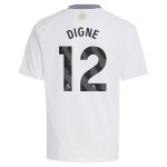 aston villa adidas away shirt 2024-25 – kids with digne 12 printing Collection | Official Aston Villa Shirts