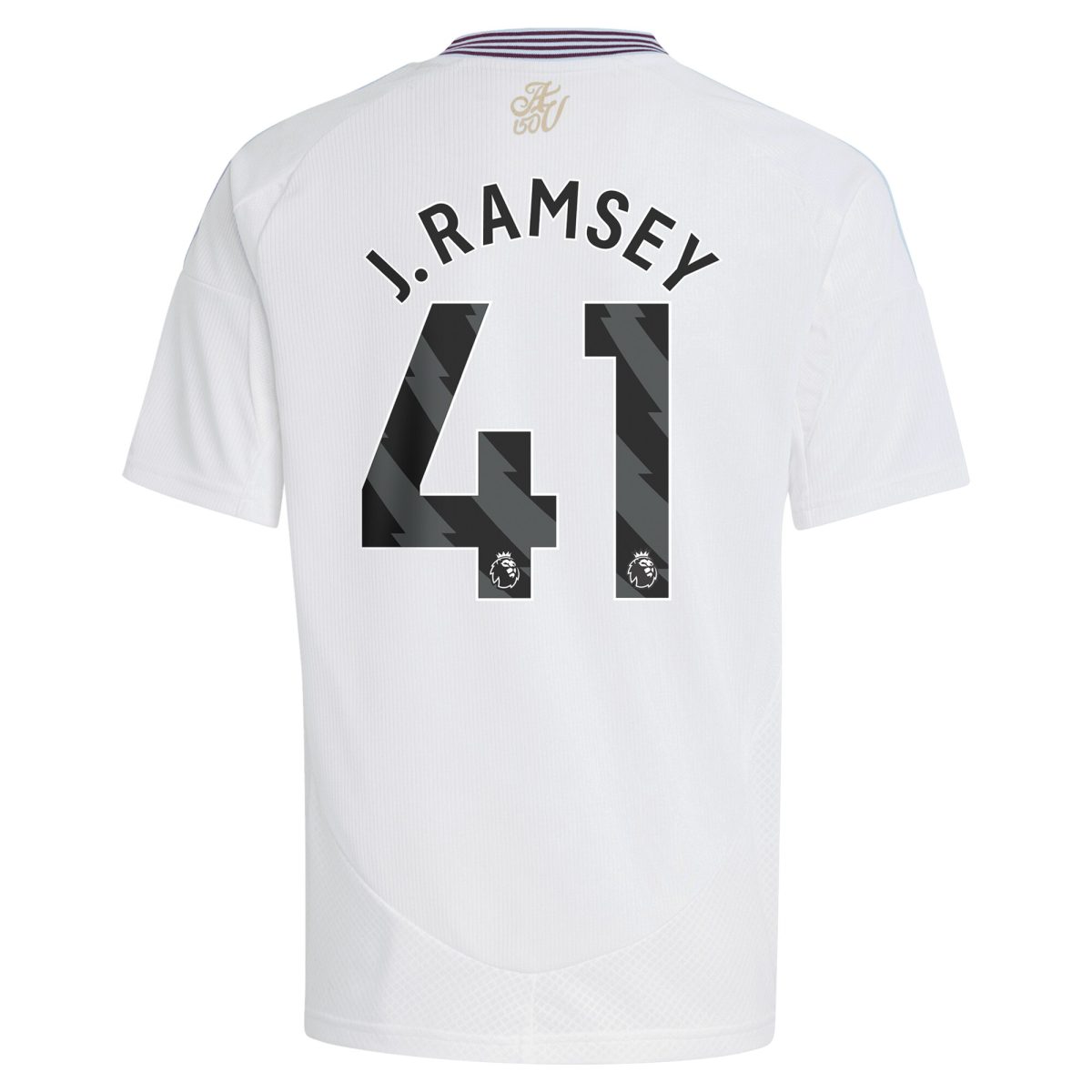 aston villa adidas away shirt 2024-25 – kids with j. ramsey 41 printing Collection | Official Aston Villa Shirts