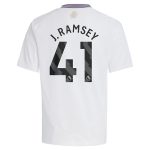 aston villa adidas away shirt 2024-25 – kids with j. ramsey 41 printing Collection | Official Aston Villa Shirts