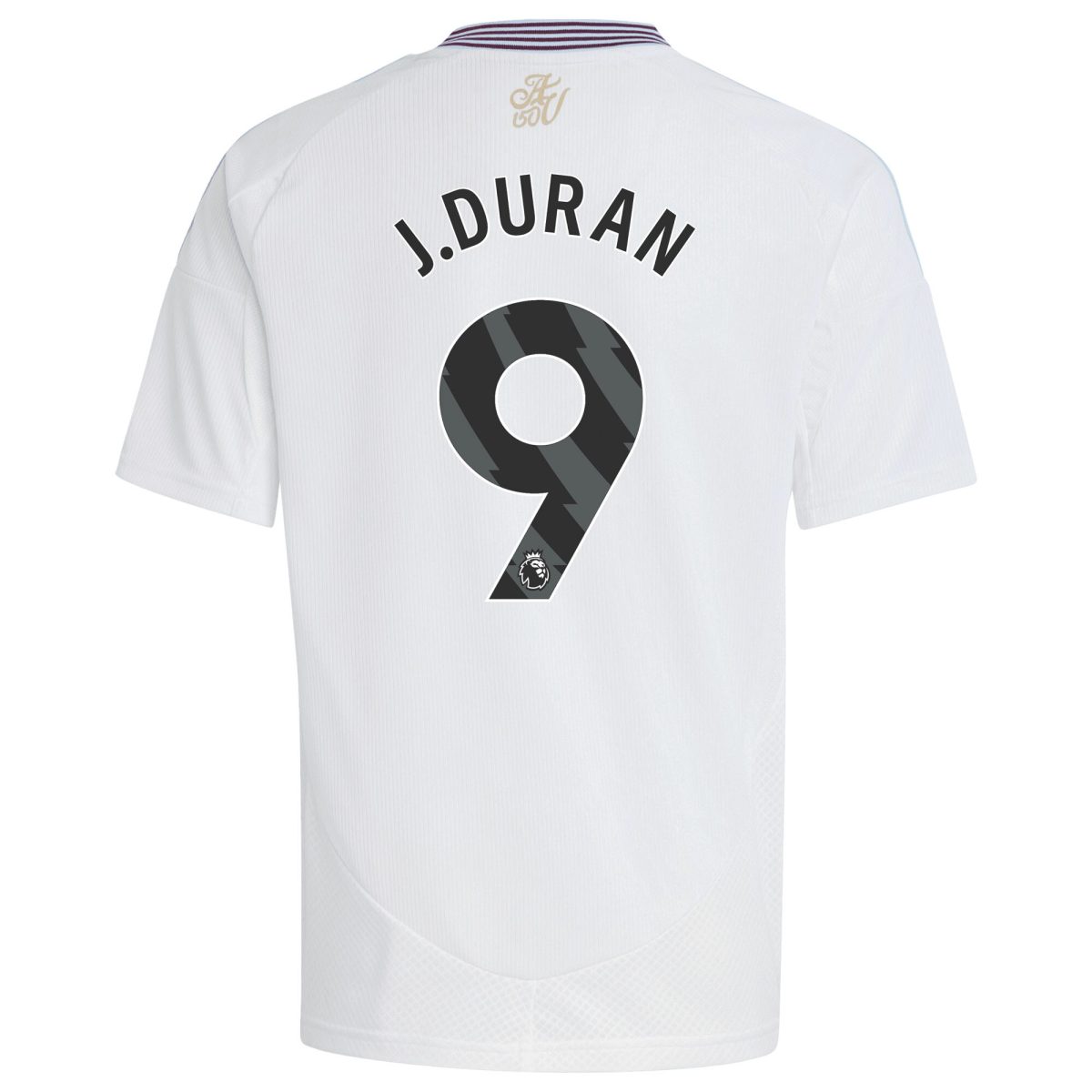 aston villa adidas away shirt 2024-25 – kids with j.duran 9 printing Collection | Official Aston Villa Shirts