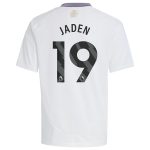 aston villa adidas away shirt 2024-25 – kids with jaden 19 printing Collection | Official Aston Villa Shirts