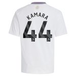 aston villa adidas away shirt 2024-25 – kids with kamara 44 printing Collection | Official Aston Villa Shirts
