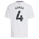 aston villa adidas away shirt 2024-25 – kids with konsa 4 printing Collection | Official Aston Villa Shirts