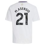 aston villa adidas away shirt 2024-25 – kids with m.asensio 21 printing Collection | Official Aston Villa Shirts