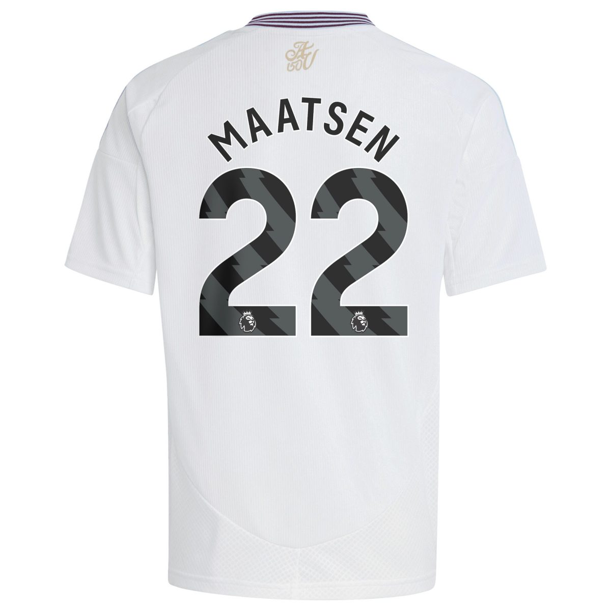aston villa adidas away shirt 2024-25 – kids with maatsen 22 printing Collection | Official Aston Villa Shirts