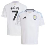 aston villa adidas away shirt 2024-25 – kids with mcginn 7 printing Collection | Official Aston Villa Shirts