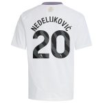 aston villa adidas away shirt 2024-25 – kids with nedeljković 20 printing Collection | Official Aston Villa Shirts