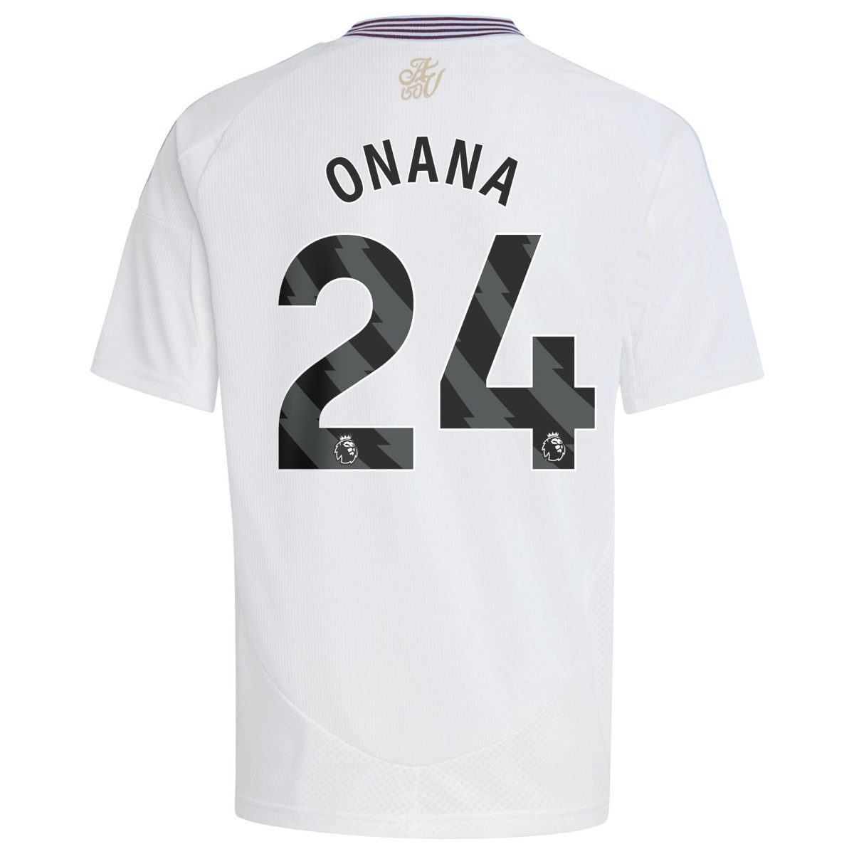 aston villa adidas away shirt 2024-25 – kids with onana 24 printing Collection | Official Aston Villa Shirts