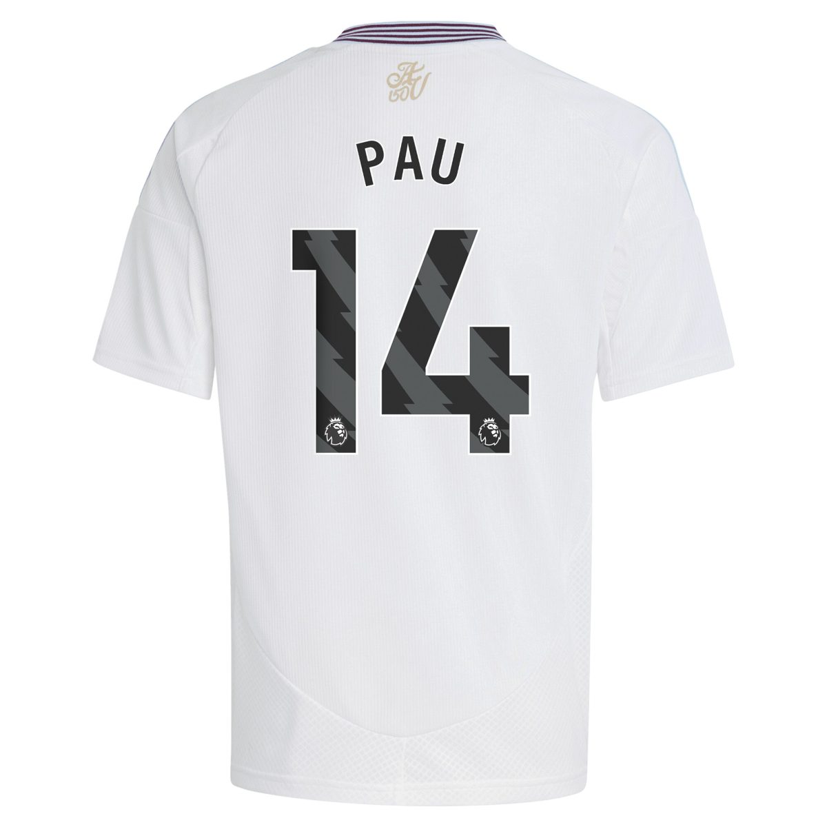 aston villa adidas away shirt 2024-25 – kids with pau 14 printing Collection | Official Aston Villa Shirts