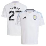 aston villa adidas away shirt 2024-25 – kids with rogers 27 printing Collection | Official Aston Villa Shirts
