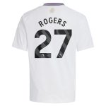 aston villa adidas away shirt 2024-25 – kids with rogers 27 printing Collection | Official Aston Villa Shirts