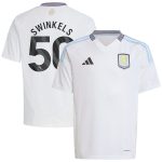 aston villa adidas away shirt 2024-25 – kids with swinkels 50 printing Collection | Official Aston Villa Shirts