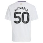 aston villa adidas away shirt 2024-25 – kids with swinkels 50 printing Collection | Official Aston Villa Shirts