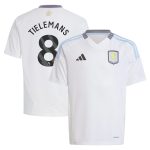 aston villa adidas away shirt 2024-25 – kids with tielemans 8 printing Collection | Official Aston Villa Shirts