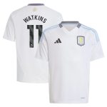 aston villa adidas away shirt 2024-25 – kids with watkins 11 printing Collection | Official Aston Villa Shirts