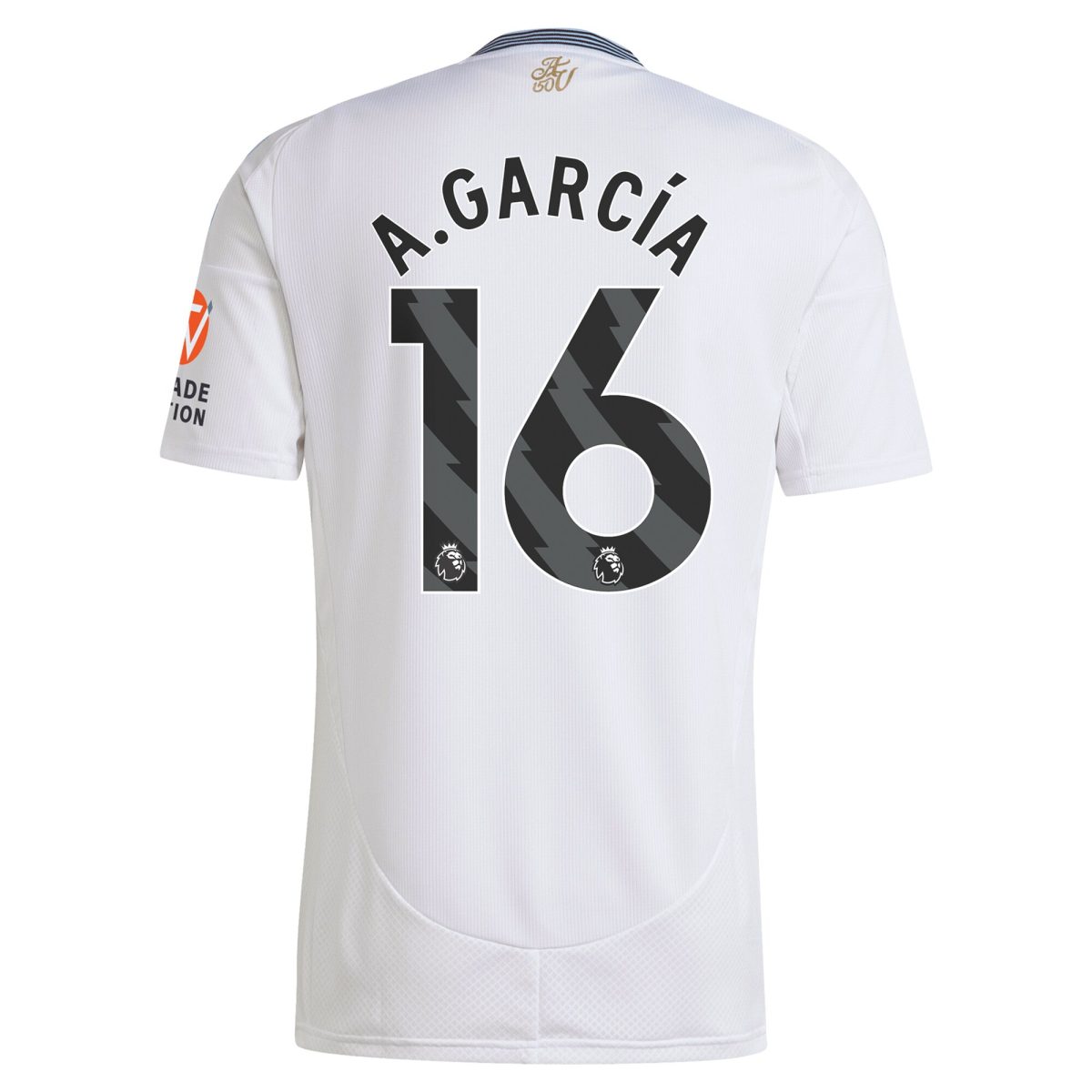 aston villa adidas away shirt 2024-25 with a.garcía 16 printing Collection | Official Aston Villa Shirts