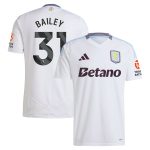 aston villa adidas away shirt 2024-25 with bailey 31 printing Collection | Official Aston Villa Shirts