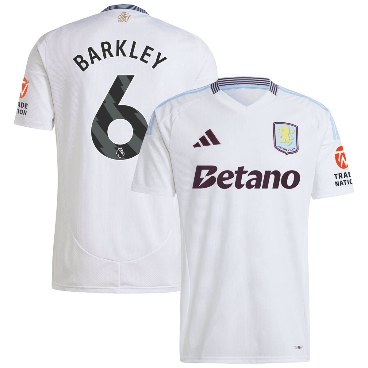 aston villa adidas away shirt 2024-25 with barkley 6 printing Collection | Official Aston Villa Shirts