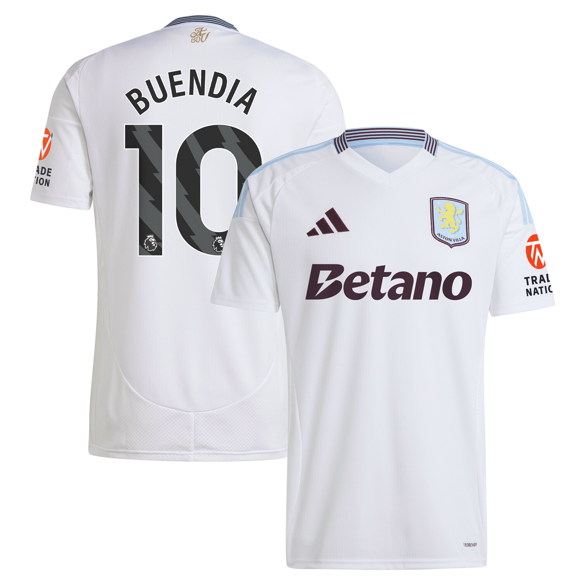aston villa adidas away shirt 2024-25 with buendia 10 printing Collection | Official Aston Villa Shirts