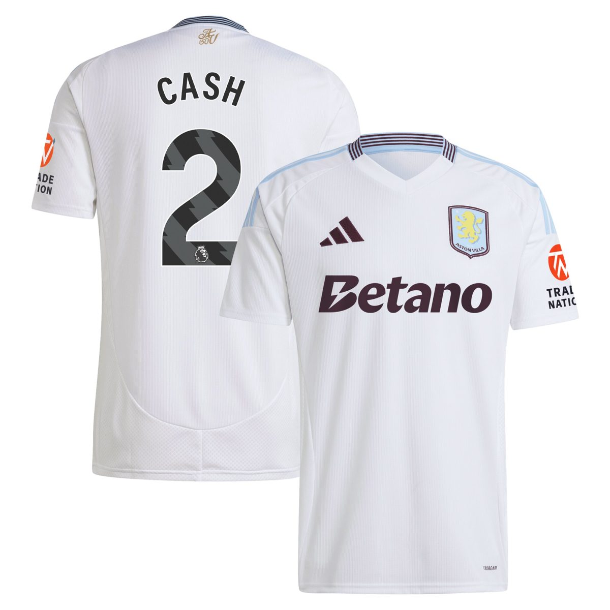 aston villa adidas away shirt 2024-25 with cash 2 printing Collection | Official Aston Villa Shirts
