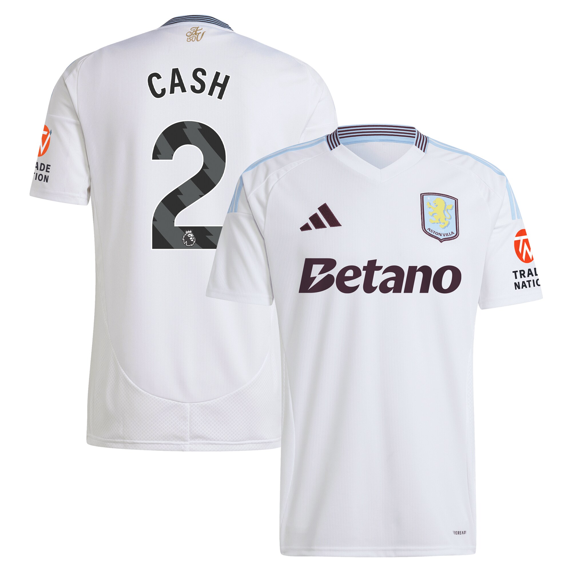 aston villa adidas away shirt 2024-25 with cash 2 printing Collection | Official Aston Villa Shirts