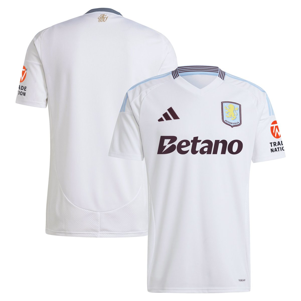 aston villa adidas away shirt 2024-25 with custom printing Collection | Official Aston Villa Shirts