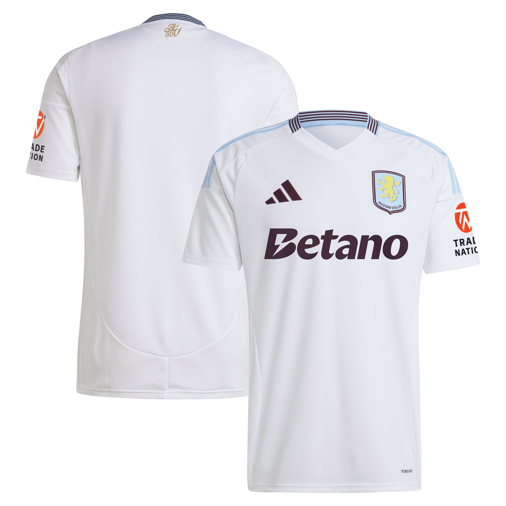 aston villa adidas away shirt 2024-25 with custom printing Collection | Official Aston Villa Shirts