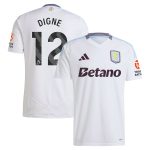 aston villa adidas away shirt 2024-25 with digne 12 printing Collection | Official Aston Villa Shirts