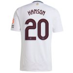 aston villa adidas away shirt 2024-25 with hanson 20 cup printing Collection | Official Aston Villa Shirts