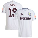 aston villa adidas away shirt 2024-25 with jaden 19 cup printing Collection | Official Aston Villa Shirts