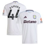 aston villa adidas away shirt 2024-25 with kamara 44 printing Collection | Official Aston Villa Shirts