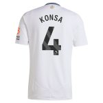 aston villa adidas away shirt 2024-25 with konsa 4 printing Collection | Official Aston Villa Shirts