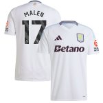 aston villa adidas away shirt 2024-25 with malen 17 printing Collection | Official Aston Villa Shirts