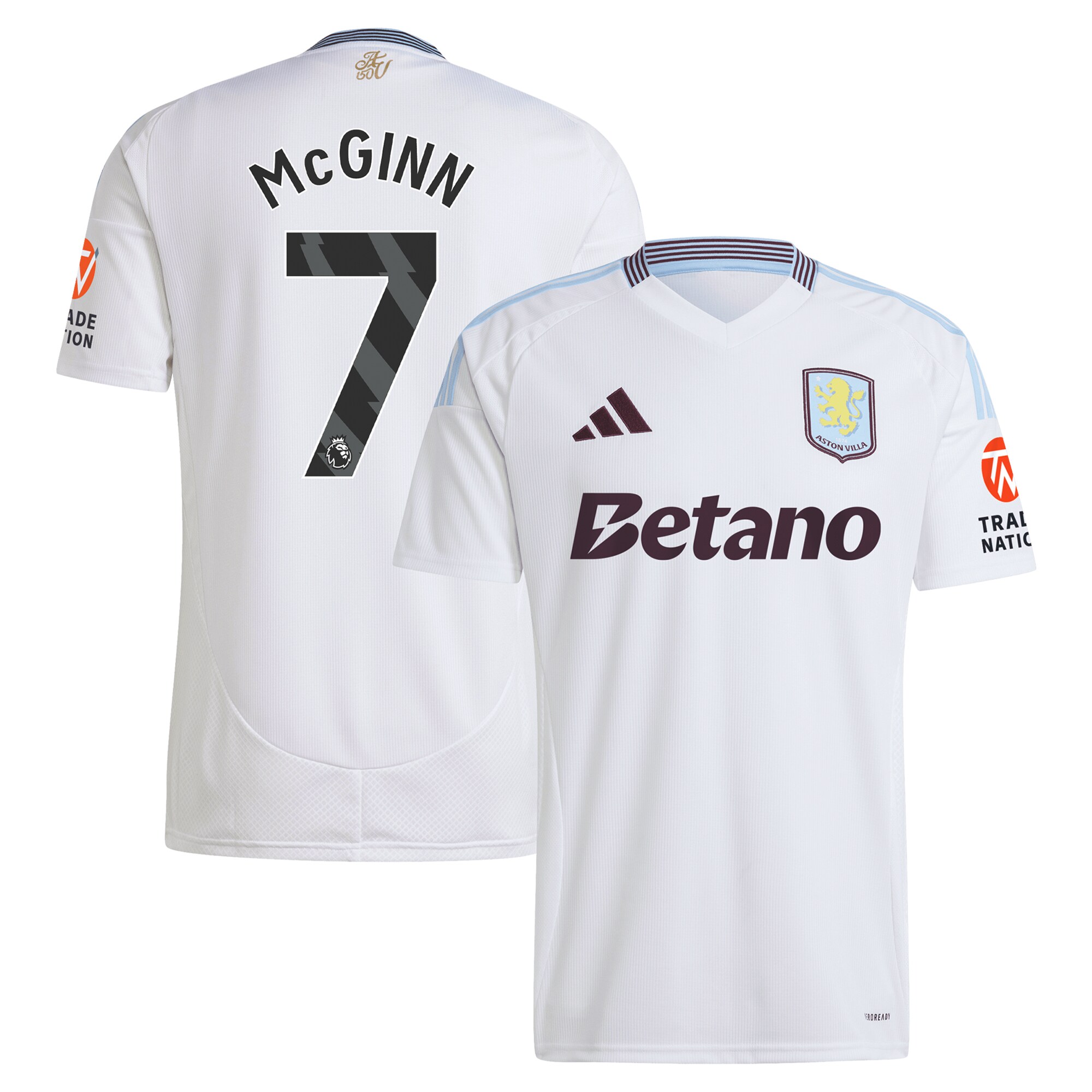 aston villa adidas away shirt 2024-25 with mcginn 7 printing Collection | Official Aston Villa Shirts
