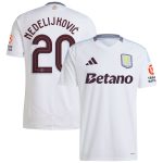 aston villa adidas away shirt 2024-25 with nedeljković 20 cup printing Collection | Official Aston Villa Shirts